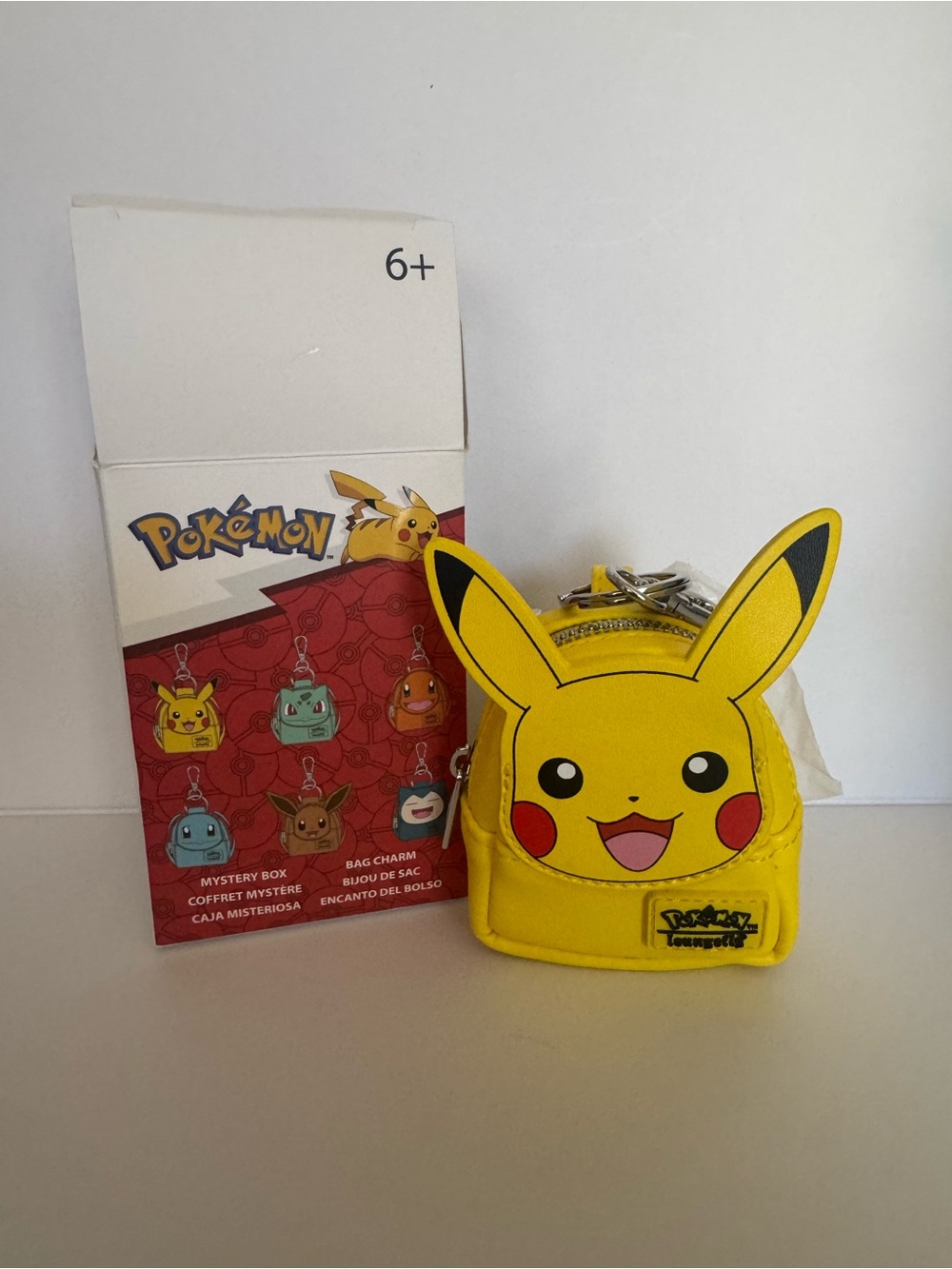 Loungefly Pikachu Bag Charm Keychain